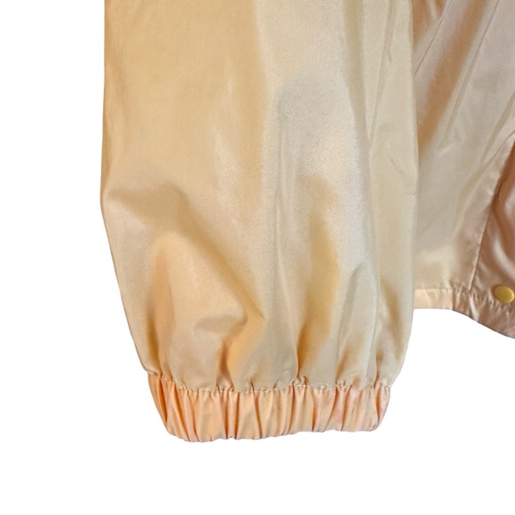 Lands’ End Yellow Rain Jacket Women’s Sz M - Picture 3 of 6